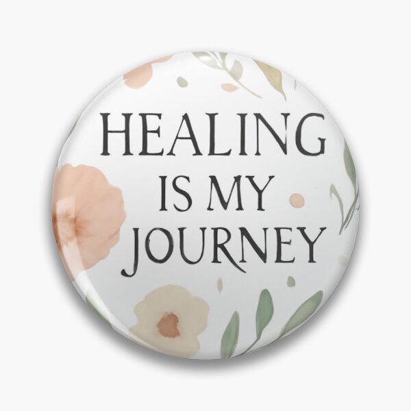 Item preview, Healing Is My Journey Inspirational Design designed and sold by Fresh Starts.
