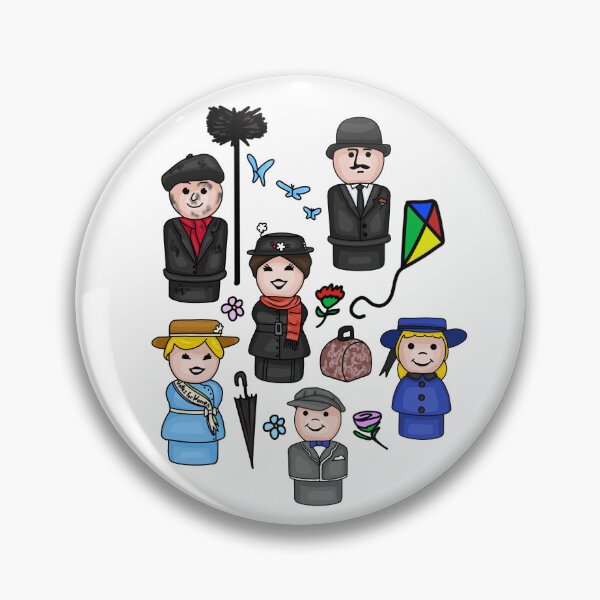 Item preview, Little Mary Poppins and Friends designed and sold by Unhinged Heather.