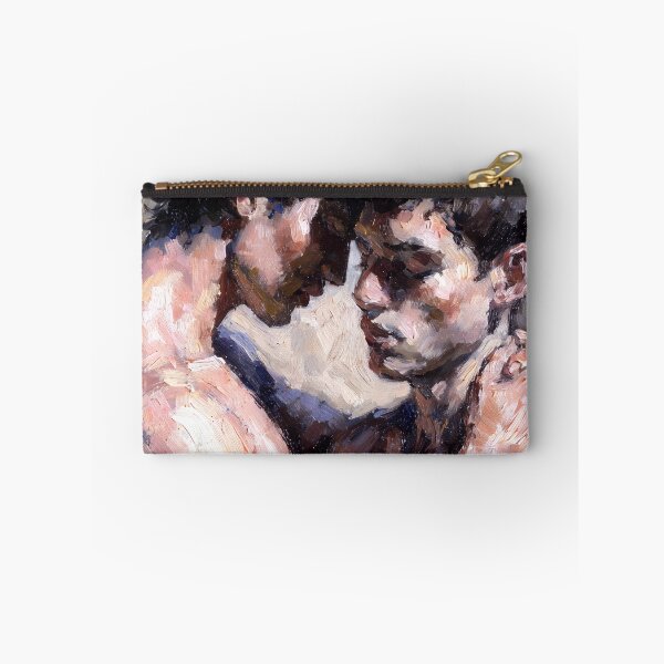Item preview, Impasto Romance – Intimate Queer Oil Painting Fine Art designed and sold by gayishdesign.