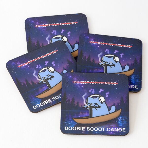 Item preview, doobie scoot canoe (du bist gut genung) designed and sold by Kackos.