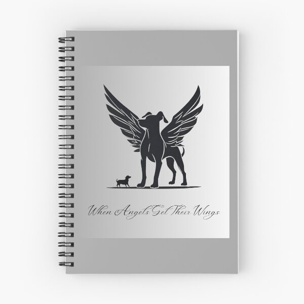 Item preview, Angel Dogs, Pet Grief, Pet Memorabilia, When Angels Get Their Wings - Design B designed and sold by AnimalVibes.