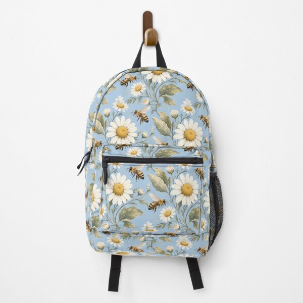 Item preview, Bee Daisy Floral Pattern – Vintage Wildflower Botanical designed and sold by sportfantees.