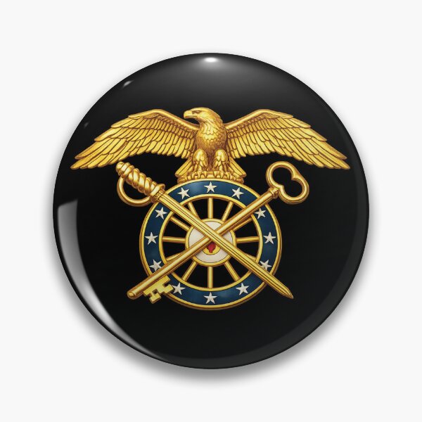 Item preview, Quartermaster Corps Branch Insignia - 3D - Enhanced designed and sold by Military Insignia Products.