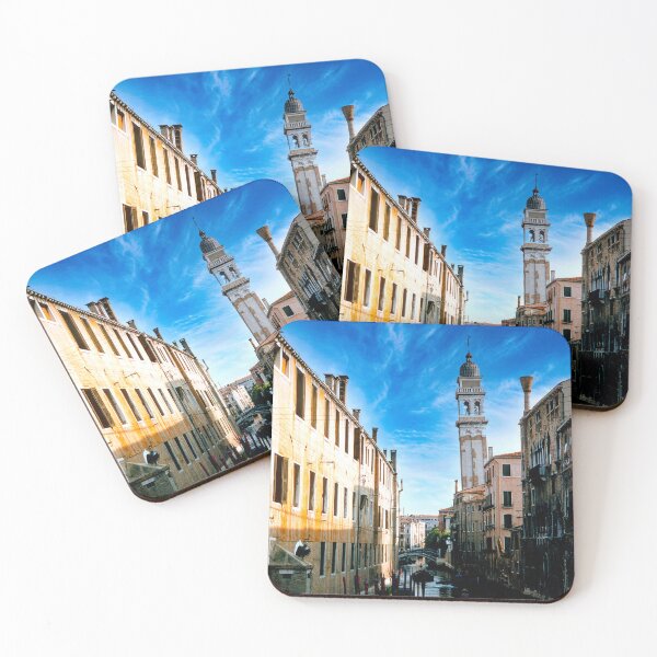 Item preview, Venice, Italy, May 30, 1959, Leaning Tower of Venice, Canal, Architecture designed and sold by AMacGPhilly.