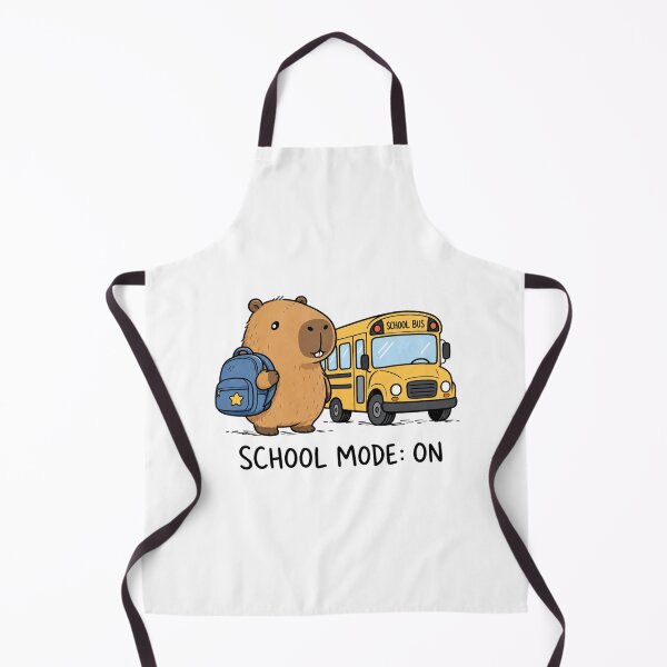 Item preview, Cute Capybara Student School Mode On designed and sold by KAWAII STUDIO NB.