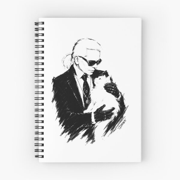 Item preview, Fashion Designer with White Cat Ink Sketch designed and sold by ferquirarte.