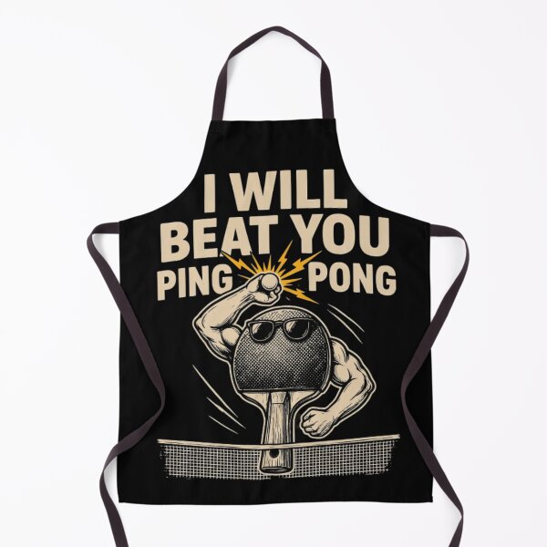 Item preview, I WILL BEAT YOU PING PONG designed and sold by 123ks.