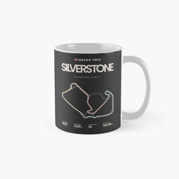 Item preview, Silverstone Circuit | British Grand Prix Motorsports Circuit Map designed and sold by archetype prints.