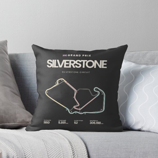 Item preview, Silverstone Circuit | British Grand Prix Motorsports Circuit Map designed and sold by archetype prints.