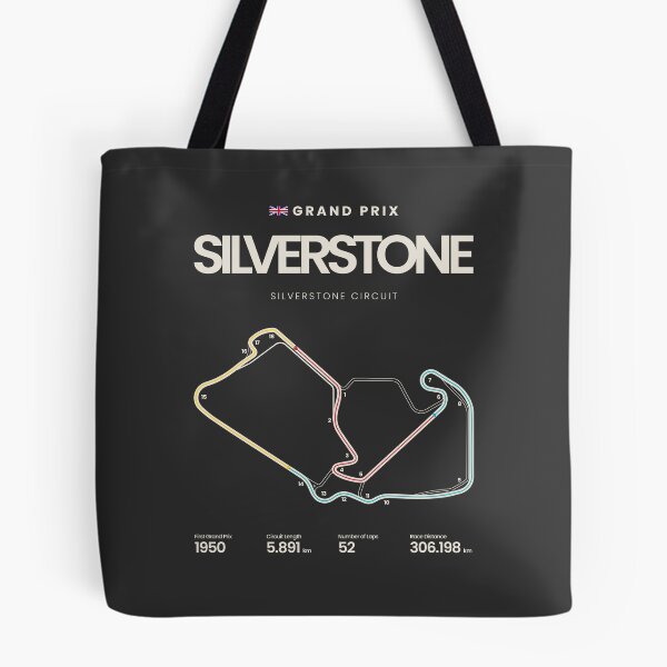 Item preview, Silverstone Circuit | British Grand Prix Motorsports Circuit Map designed and sold by archetype prints.