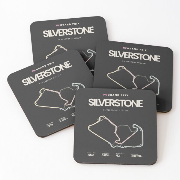 Item preview, Silverstone Circuit | British Grand Prix Motorsports Circuit Map designed and sold by archetype prints.