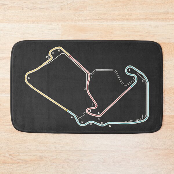 Item preview, Silverstone Circuit | British Grand Prix Motorsports Circuit Map designed and sold by archetype prints.