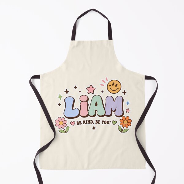 Item preview, Liam Retro Groovy Name | Be Kind Be You Cute Smiley Design designed and sold by looplandger.