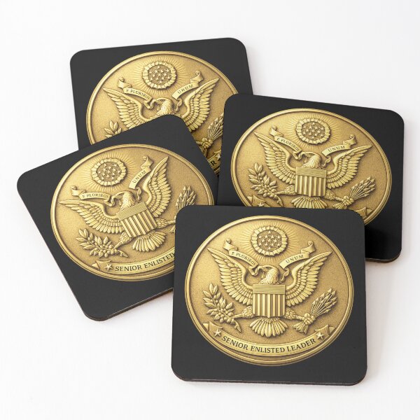 Item preview, Senior Enlisted Leader Branch Insignia - 3D - Enhanced designed and sold by Military Insignia Products.