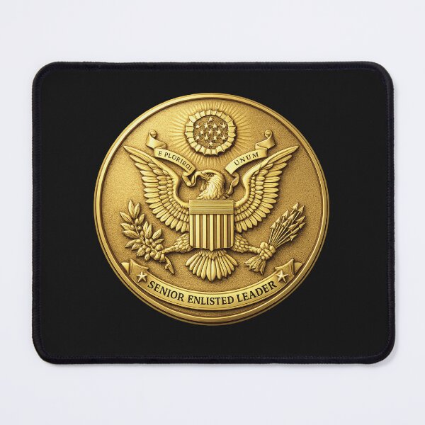 Item preview, Senior Enlisted Leader Branch Insignia - 3D - Enhanced designed and sold by Military Insignia Products.