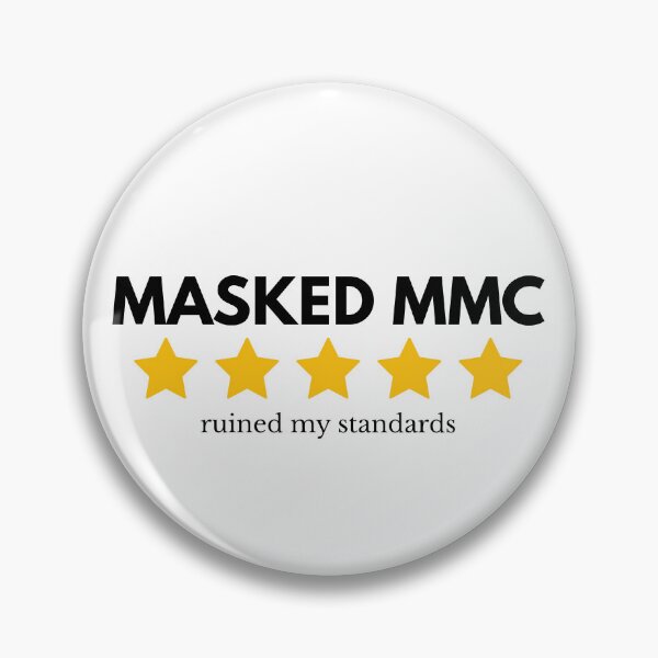 Item preview, Masked MMC - Dark Romance Five Star Review Sticker designed and sold by Moonbeam-Market.