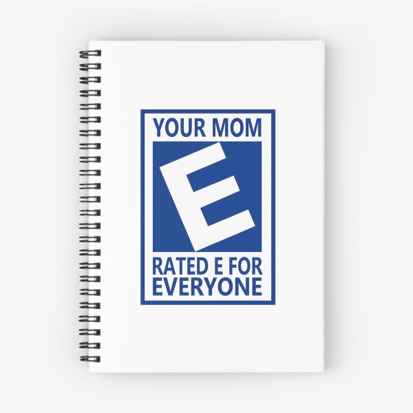 Item preview, Your Mom Rated E For Everyone Unfiltered Adult Humor designed and sold by gunaone-design.