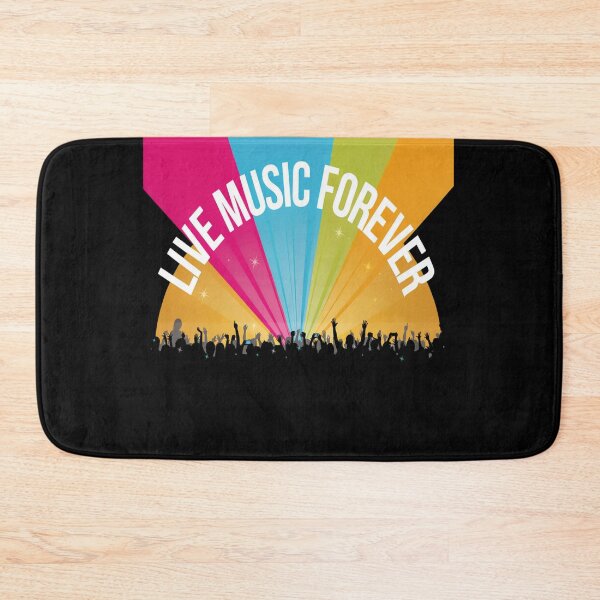 Item preview, Live Music Forever – Concert Crowd Stage Lights Design designed and sold by Midnight Veil Designs.