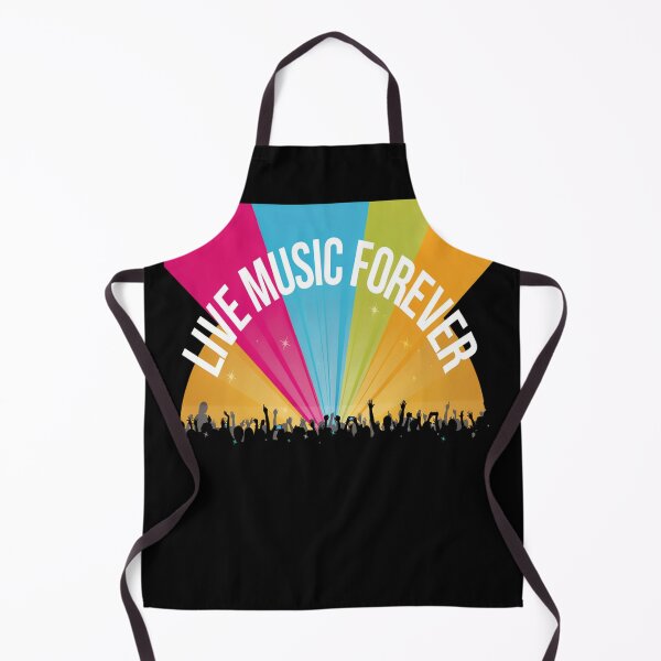 Item preview, Live Music Forever – Concert Crowd Stage Lights Design designed and sold by Midnight Veil Designs.