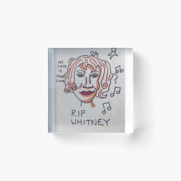 Item preview, Portrait of Whitney Houston designed and sold by KatieGaughan.