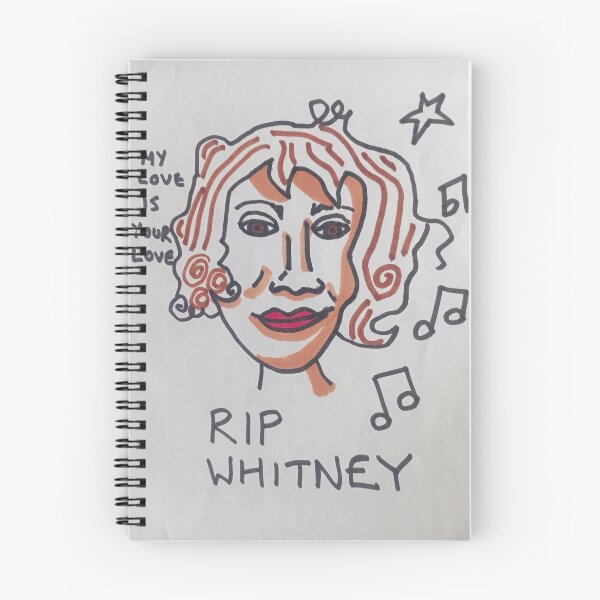 Item preview, Portrait of Whitney Houston designed and sold by KatieGaughan.
