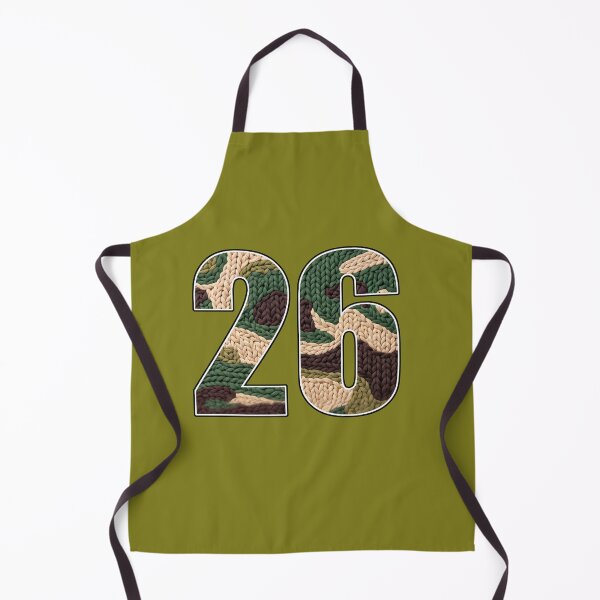 Item preview, Chunky Knit Camo Number 26 designed and sold by TOM JACK.