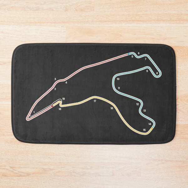 Item preview, Circuit de Spa Francorchamps | Belgian Grand Prix Motorsports Circuit Map designed and sold by archetype prints.