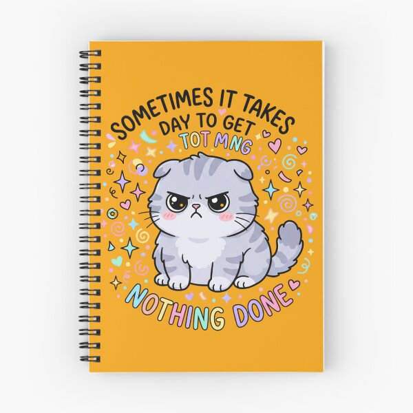Item preview, Sometimes It Takes A Day To Get Nothing Done - Grumpy Cat Quote designed and sold by yanderedev.
