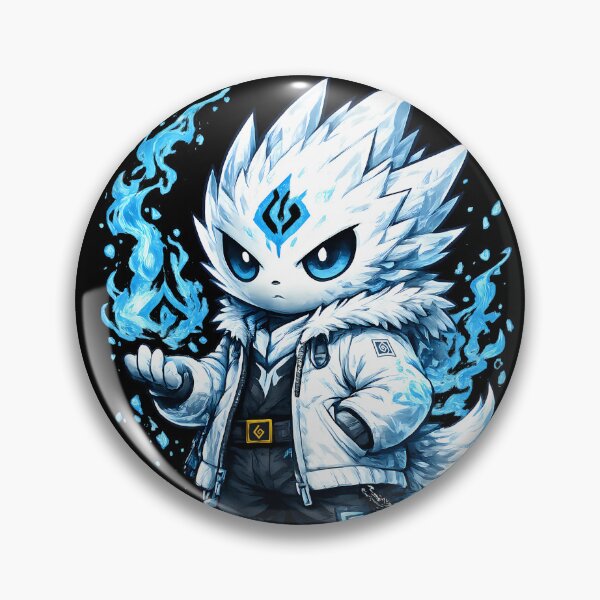 Item preview, GLYPH BEASTS Thunder Ice Wanderer designed and sold by Ekracreatives.