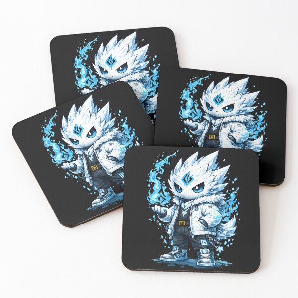 Item preview, GLYPH BEASTS Thunder Ice Wanderer designed and sold by Ekracreatives.