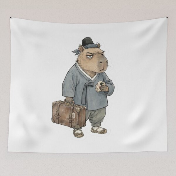 Item preview, Grumpy Capybara designed and sold by Snurly.