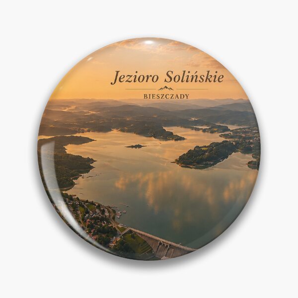 Item preview, Solina Dam & Lake Solina | Bieszczady, Poland Aerial View designed and sold by JMDG Studio.