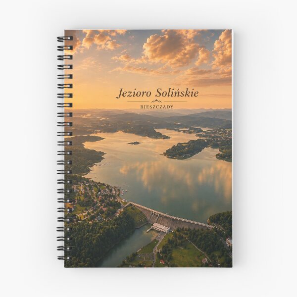 Item preview, Solina Dam & Lake Solina | Bieszczady, Poland Aerial View designed and sold by JMDG Studio.
