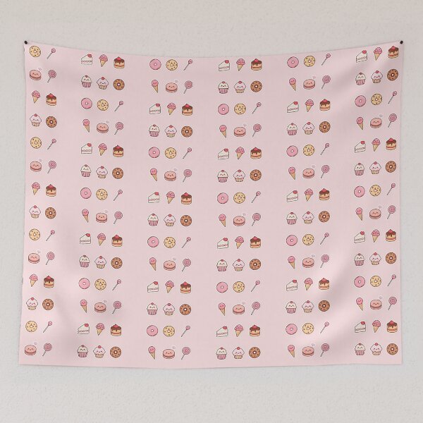 Item preview, Kawaii Animal Desserts Sticker Sheet – Cute Pastry Cats, Bunnies & Sweet Treats designed and sold by Artemis & Woven Collective.