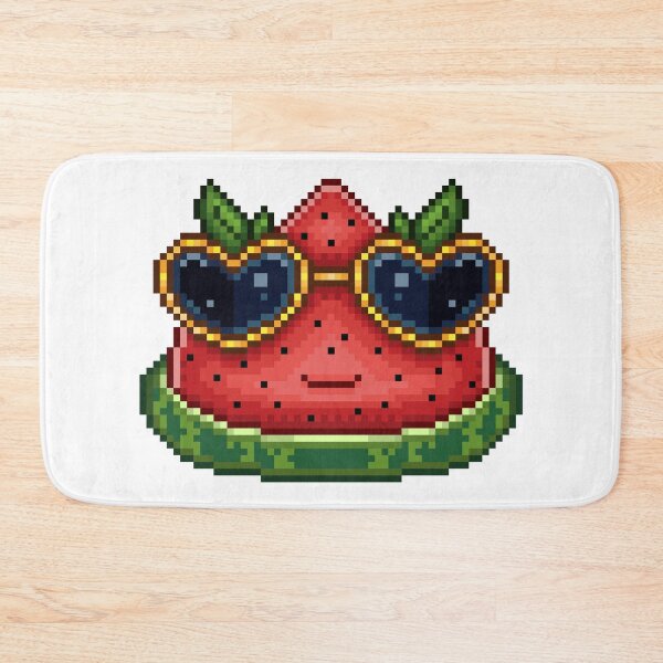 Item preview, Kawaii Pixel Art Watermelon designed and sold by MMjs826.