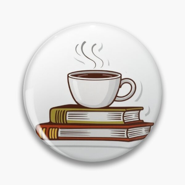 Item preview, Books and Coffee Sticker | Cozy Reading & Coffee Lover Aesthetic | Cute Bookworm Gift for Readers designed and sold by surbhiArt.