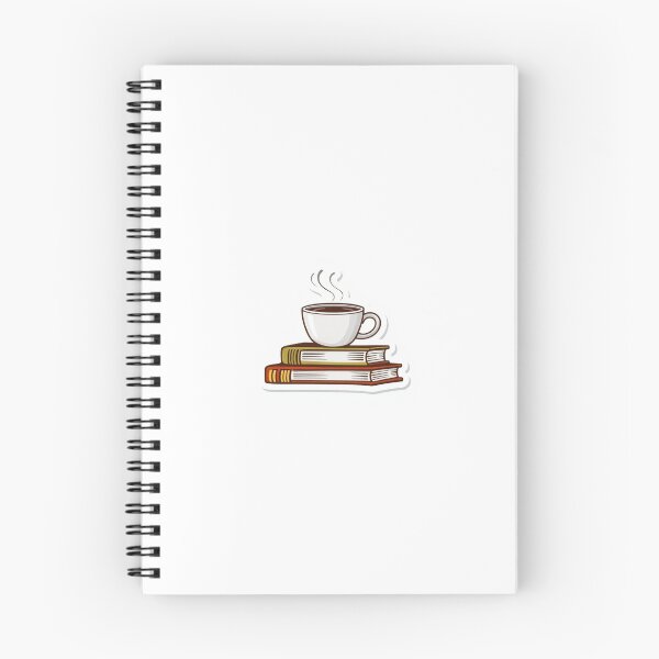 Item preview, Books and Coffee Sticker | Cozy Reading & Coffee Lover Aesthetic | Cute Bookworm Gift for Readers designed and sold by surbhiArt.