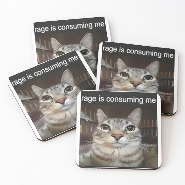 Item preview, Cat rage designed and sold by thislela.