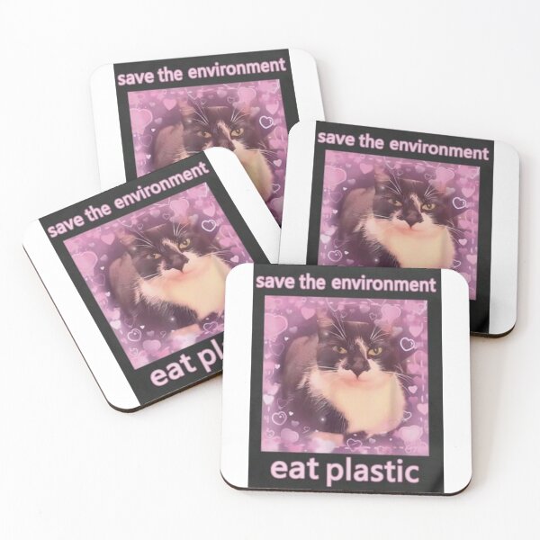 Item preview, plastic cat designed and sold by thislela.