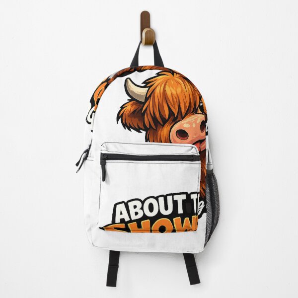 Item preview, Scottish cow gossiping in the bathroom designed and sold by Sartawsky.