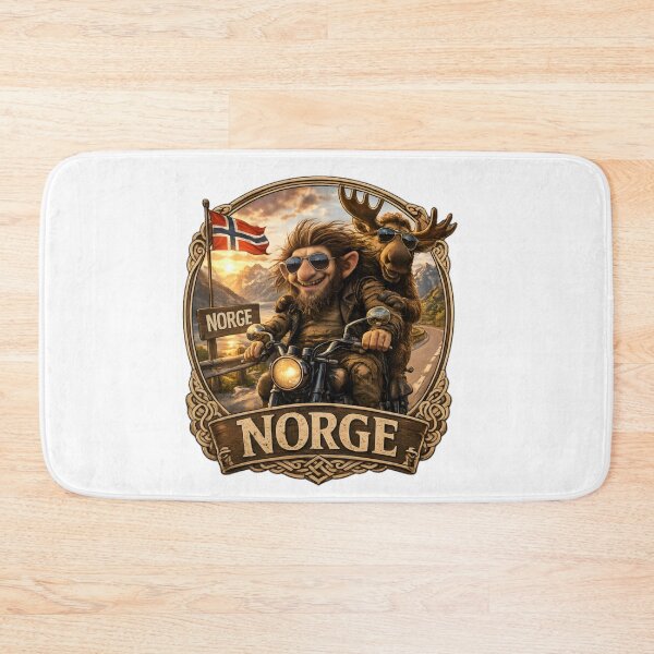 Item preview, Troll and Moose on a Road Tour through Norway designed and sold by Janinevsart.