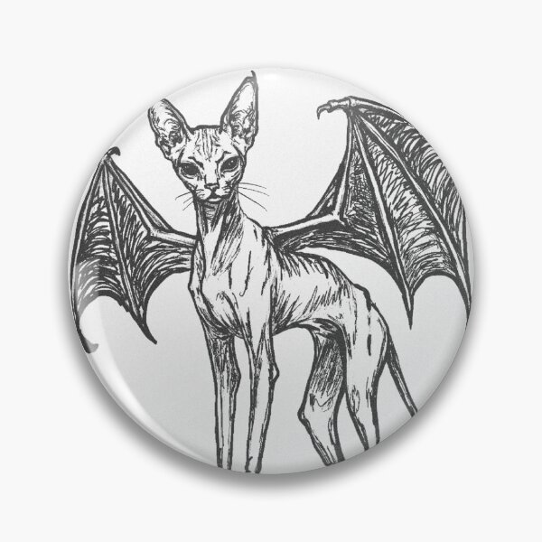 Item preview, Bat cat  designed and sold by Kriskrossarts.