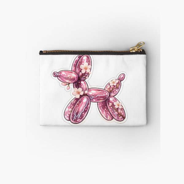 Item preview, Sakura Balloon Dog Sticker | Cherry Blossom Balloon Animal | Japanese Floral Aesthetic Art designed and sold by Moh-nd-Eg.