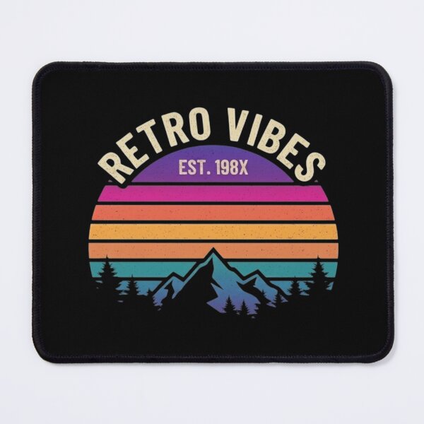 Item preview, Retro Vibes Sunset Mountain Vintage 80s 90s Aesthetic Sticker  designed and sold by Amituniqart.
