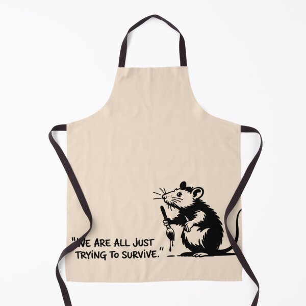 Item preview, Banksy Rat - We are all just trying to survive. designed and sold by 123ks.