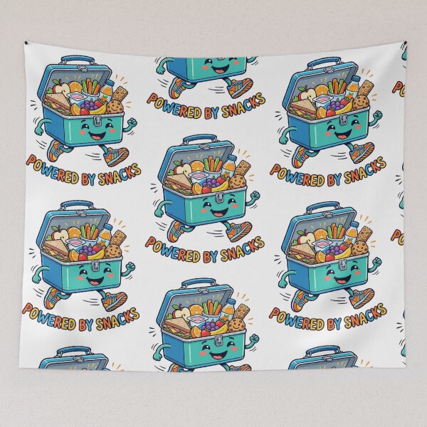 Item preview, Cute Meal Container Running With Daily Bites designed and sold by FrankOliver.