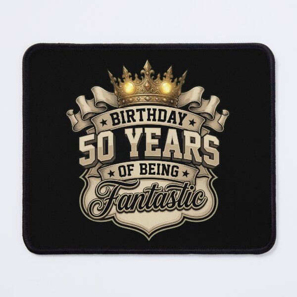 Item preview, 50 Years of Being Fantastic Birthday Badge designed and sold by TshirtsOnline-.
