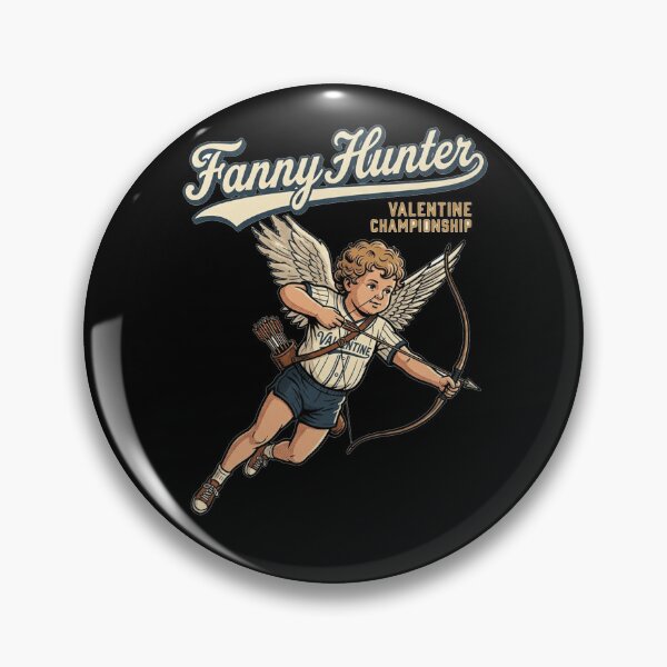 Item preview, Fanny Hunter Cupid Valentine Retro Archer designed and sold by Flirt-Teez.
