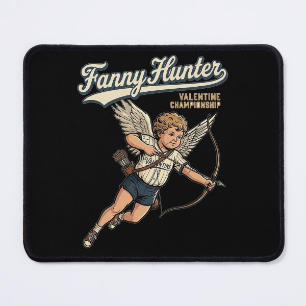 Item preview, Fanny Hunter Cupid Valentine Retro Archer designed and sold by Flirt-Teez.
