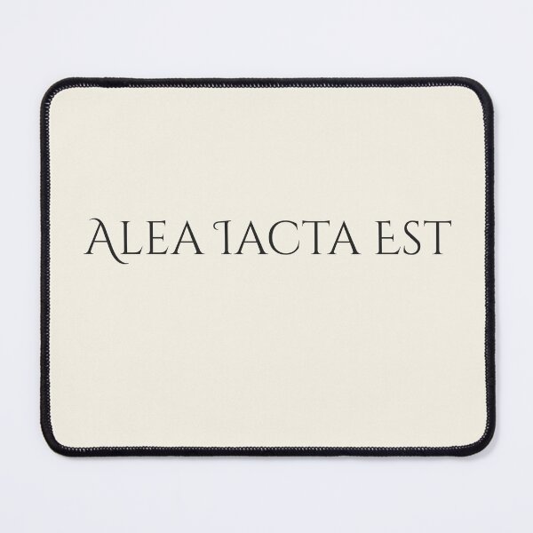 Item preview, Alea Iacta Est | The Die Is Cast | Legendary Latin Quote | Roman History designed and sold by semenol.